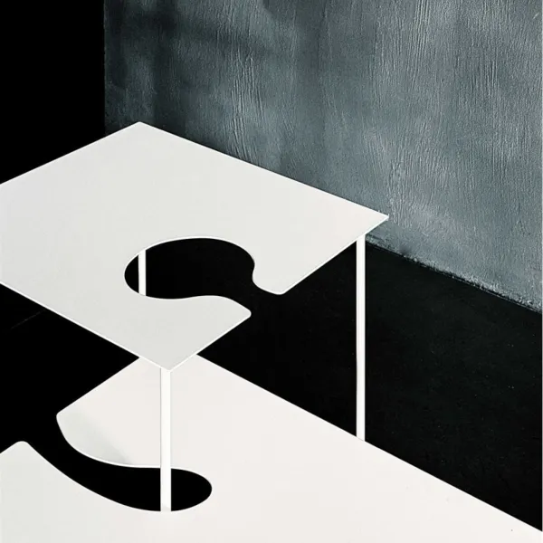 Table basse carrée Small Desalto Softer than steel 688 2
