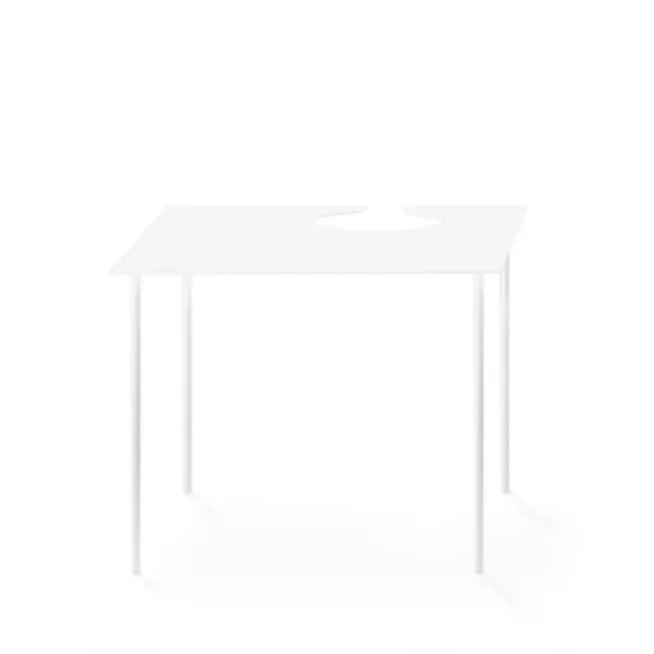 Quadratischer Couchtisch Desalto Softer Than Steel 688