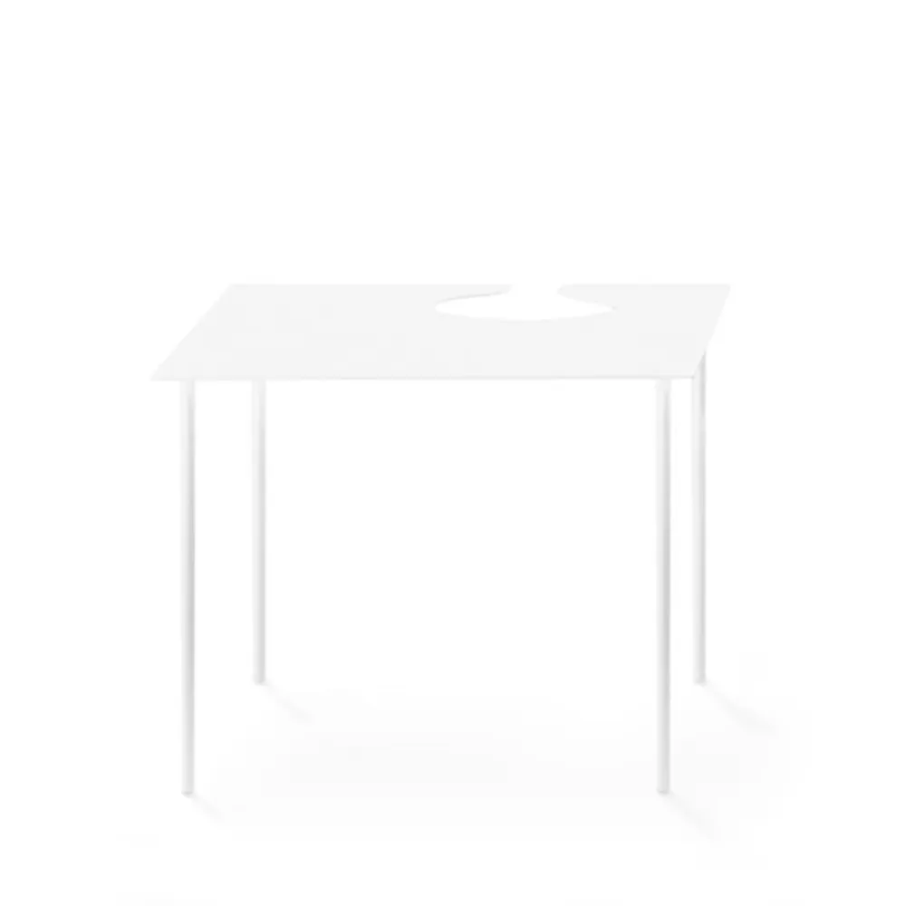Table basse carrée Desalto Softer Than Steel 688