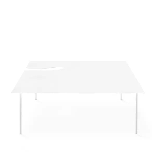 Rectangular coffee table Desalto Softer Than Steel 688