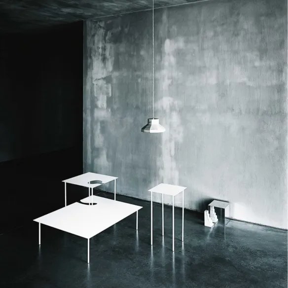 Mesa de centro rectangular Desalto Softer Than Steel 688