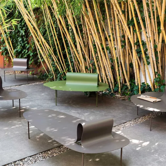 Bench Desalto Softer Than Steel Outdoor 687