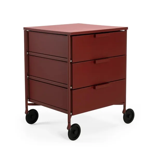 Kartell Chest of drawers with wheels Mobil Mat 2