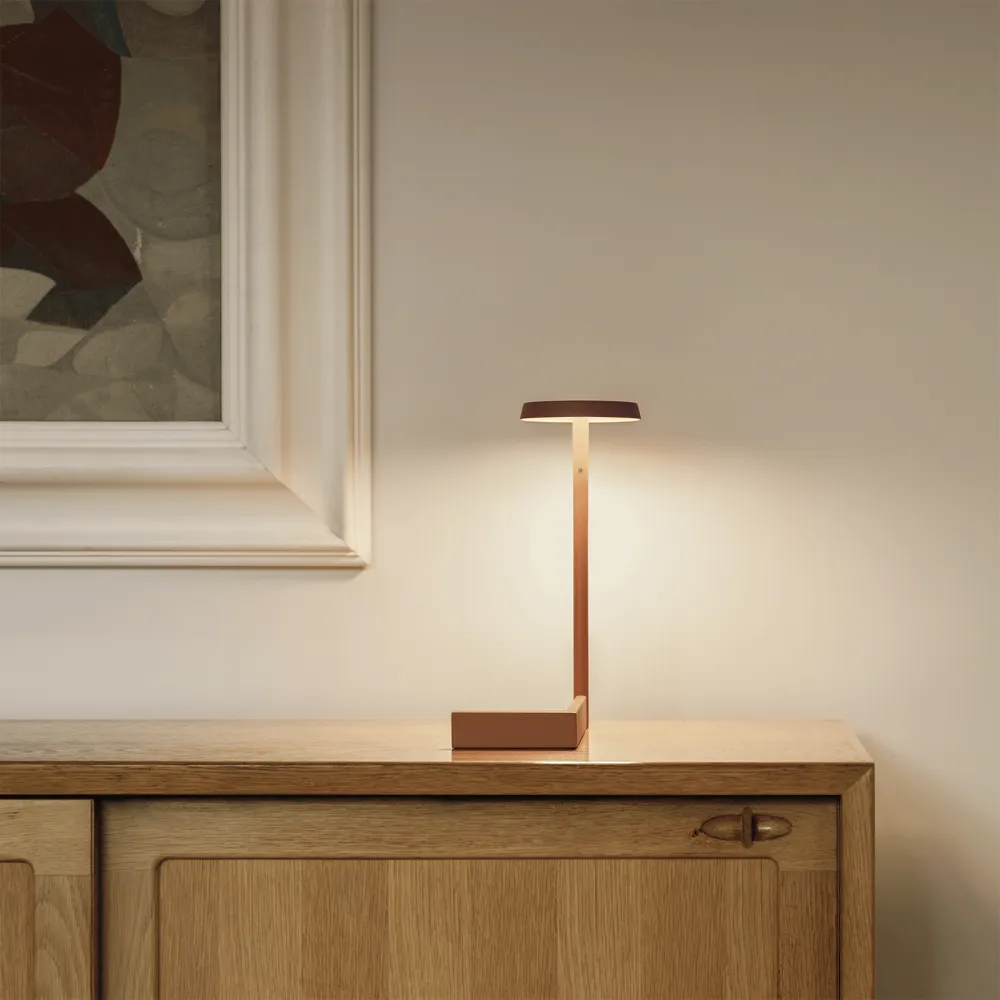 Lámpara de mesa Vibia Flat 5970