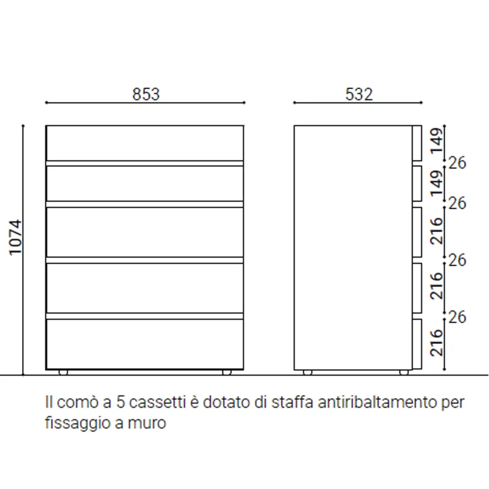 Cassettiera Presotto Club_2