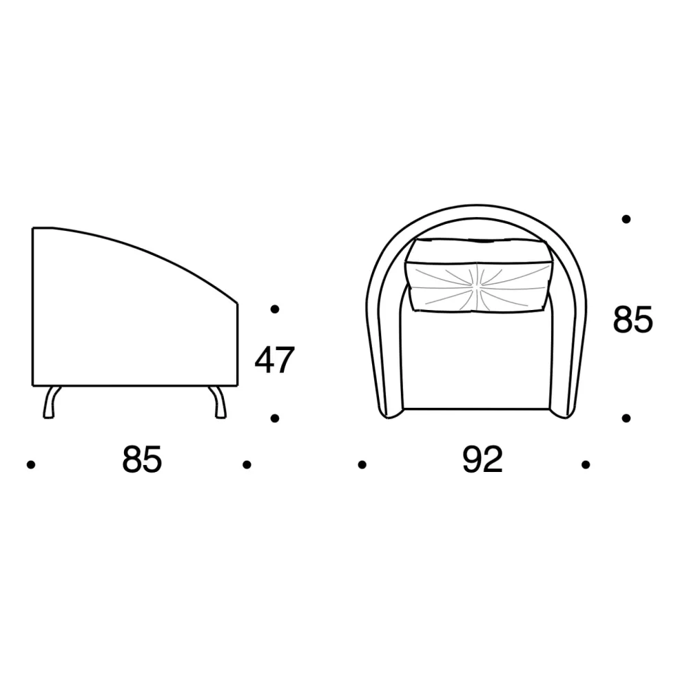 Sillón Valentini Ethos