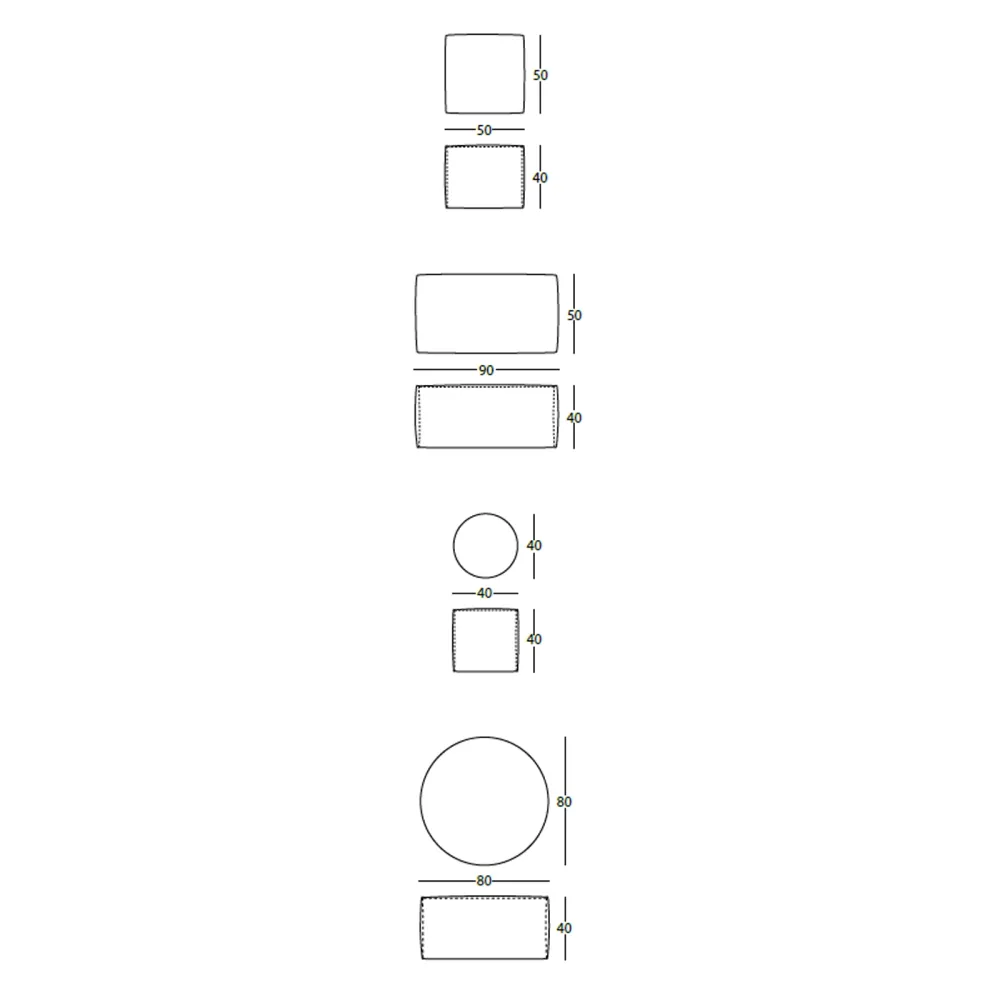 Pouf MemeDesign Archimede