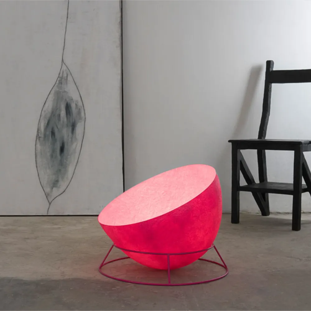 Lámpara de tierra In-es.artdesign H20 F Nebulite
