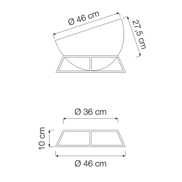 Bodenlampe In-es.artdesign H20 F Nebulite