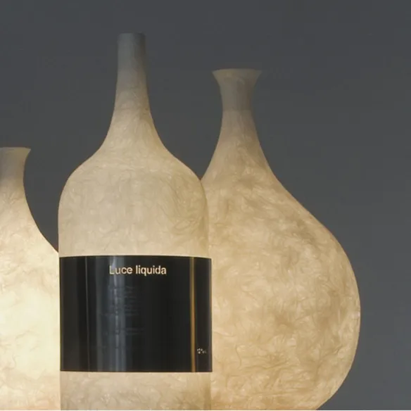 In-es.artdesign Lámpara de mesa Luce liquida 1