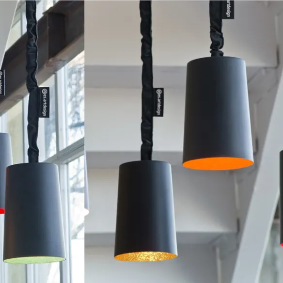 Lampe suspension Ines.artdesign Paint Lavagna
