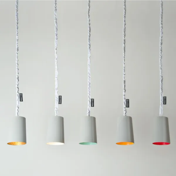 Pendant lamp Ines.artdesign Paint cemento 2