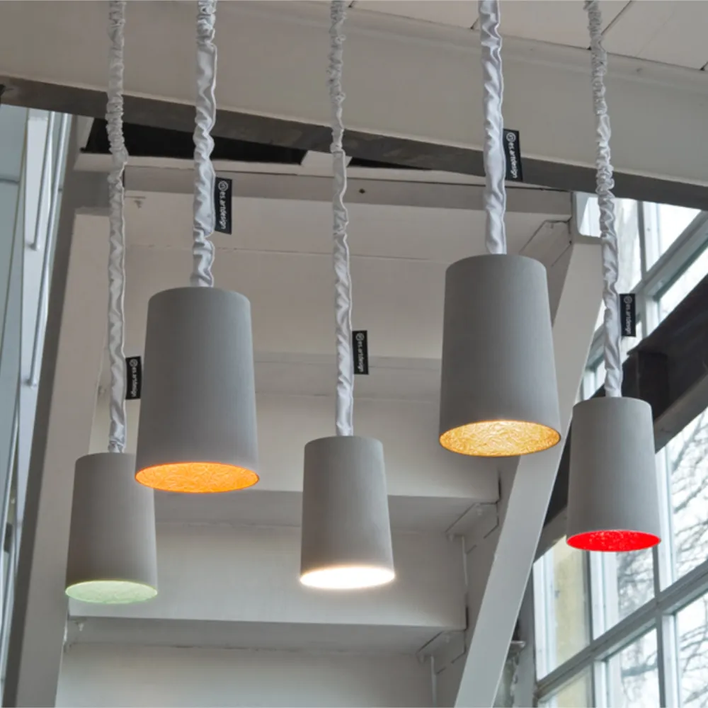 Lampe suspension Ines.artdesign Paint cemento