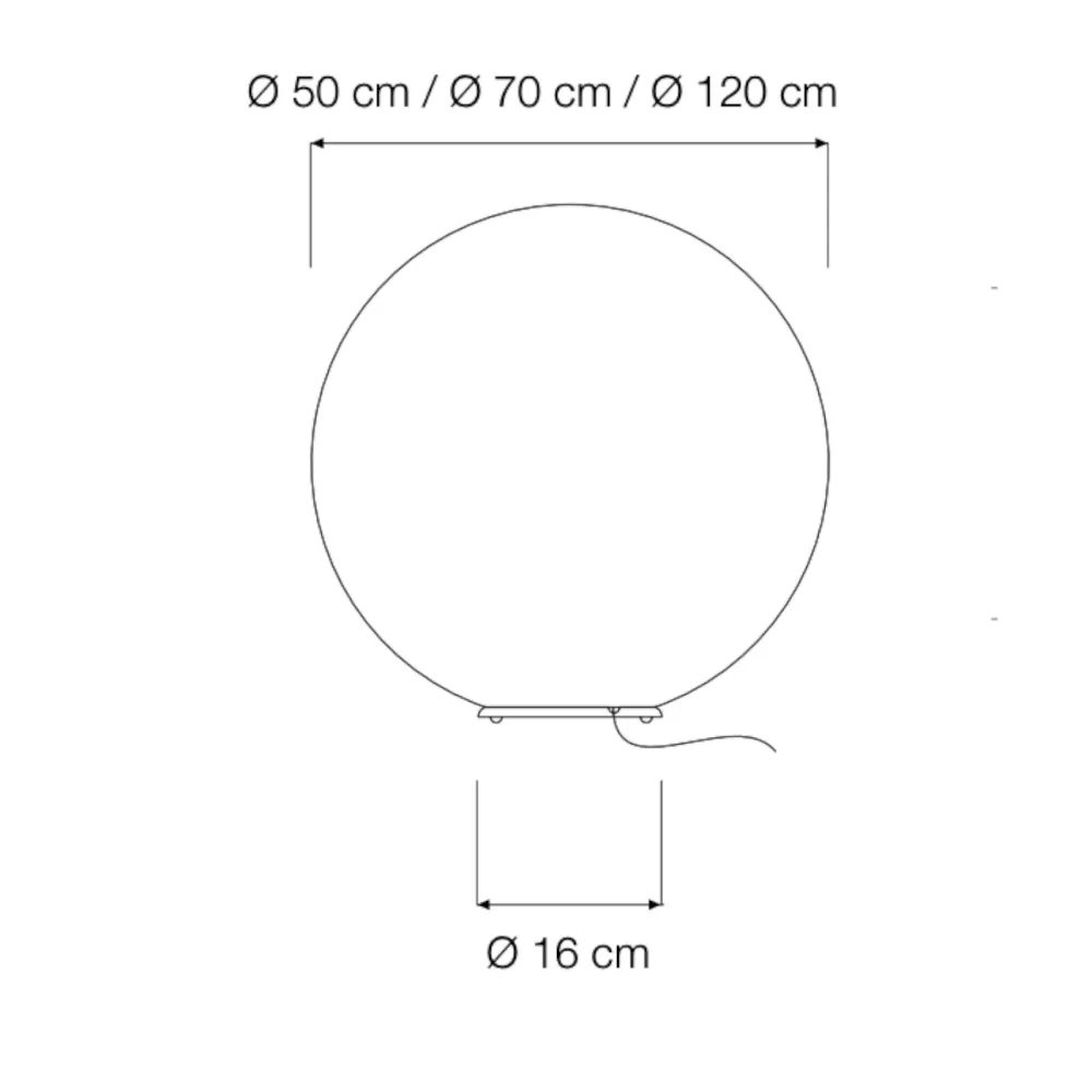 Lampe Ines.artdesign floor moon 1