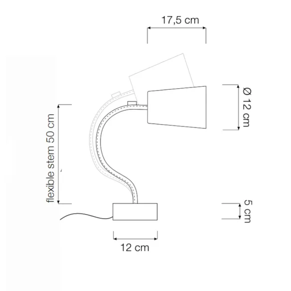 Lampe de table In-es.artdesign Paint T2 Lavagna