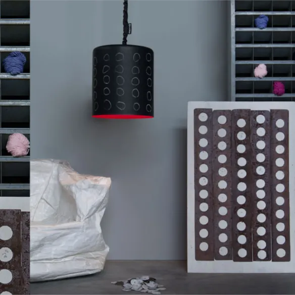 Suspension lamp In-es.artdesign Bin Lavagna