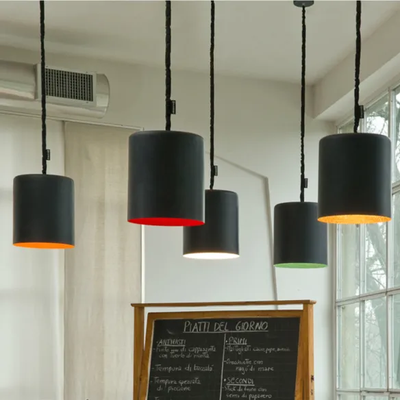 Lampe à suspension In-es.artdesign Bin Lavagna