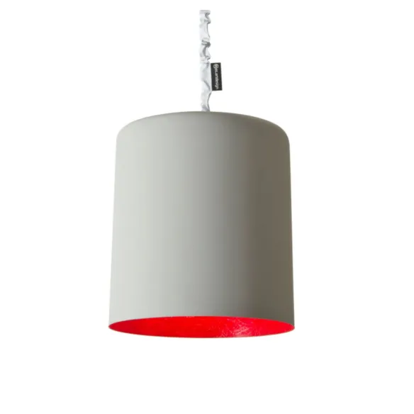Lampada a sospensione In-es.artdesign Bin Cemento