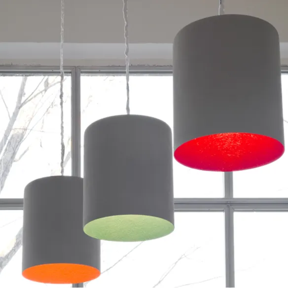 Suspension lamp In-es.artdesign Bin Cemento