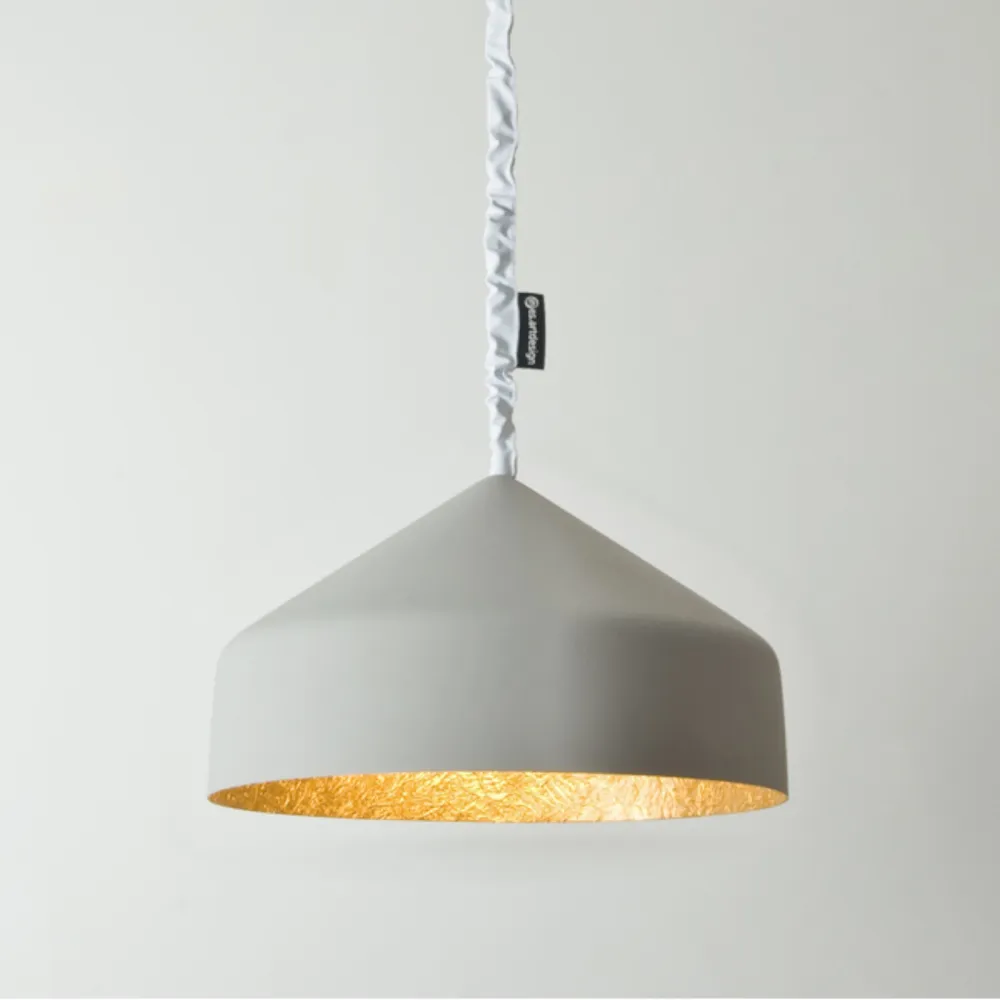 Lampada a sospensione In-es.artdesign Cyrcus Cemento