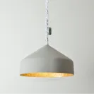 Lampe à suspension In-es.artdesign Cyrcus Cemento