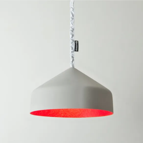 Lampada a sospensione In-es.artdesign Cyrcus Cemento