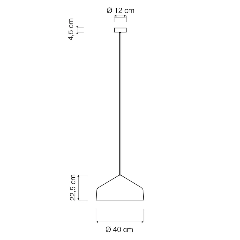 Lampe à suspension In-es.artdesign Cyrcus Cemento