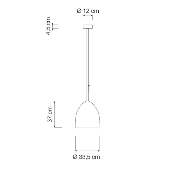 Lampada a sospensione In-es.artdesign Flower S Cemento
