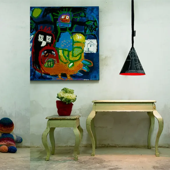 Pendelleuchte In-es.artdesign Jazz Lavagna