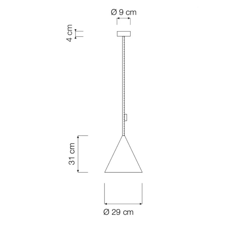 Suspension lamp In-es.artdesign Jazz Lavagna