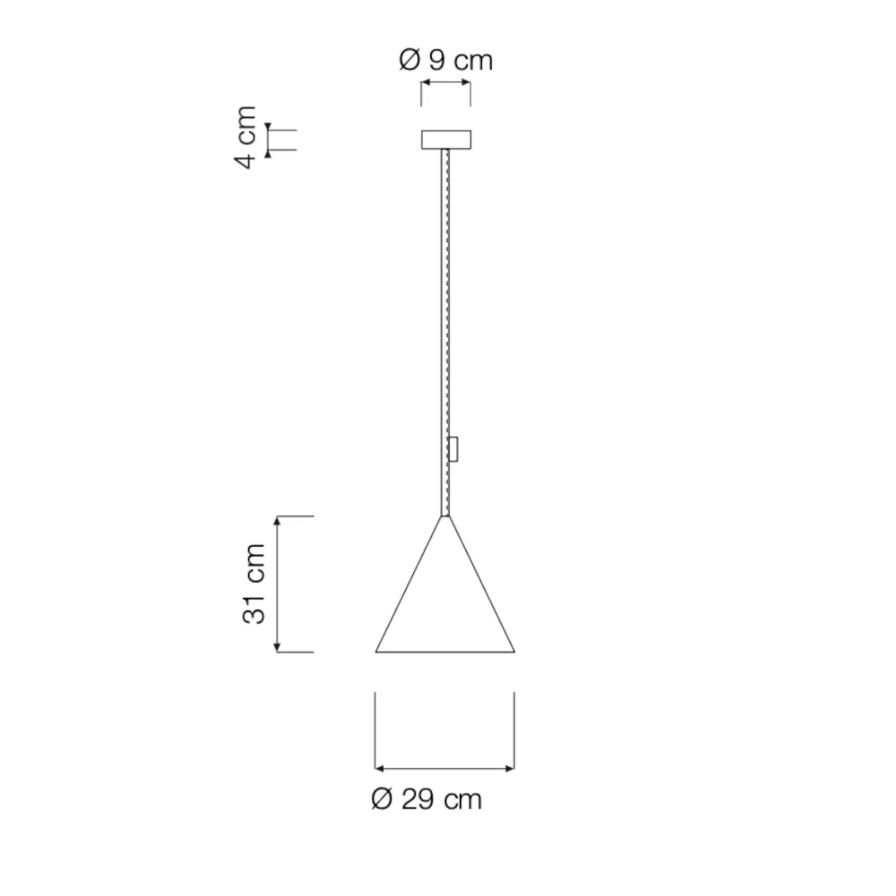 Lampe à suspension In-es.artdesign Jazz Cemento