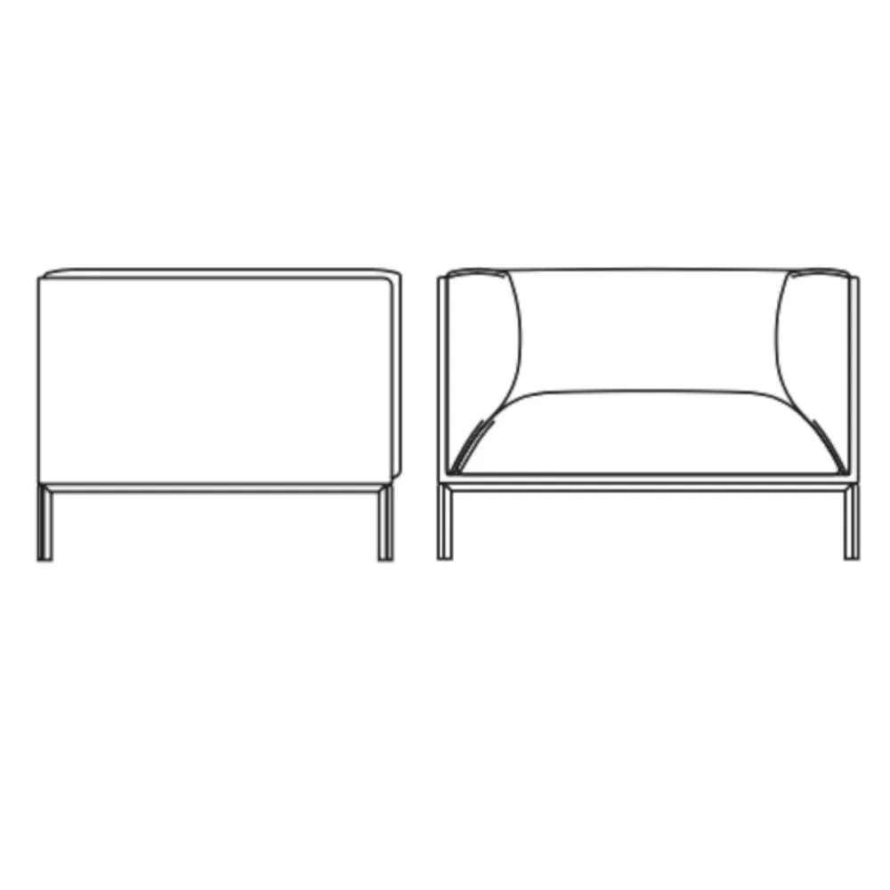 Poltrona MyHome Clou