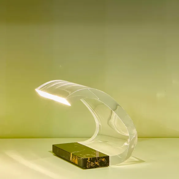Lámpara de mesa Oluce Acrílica