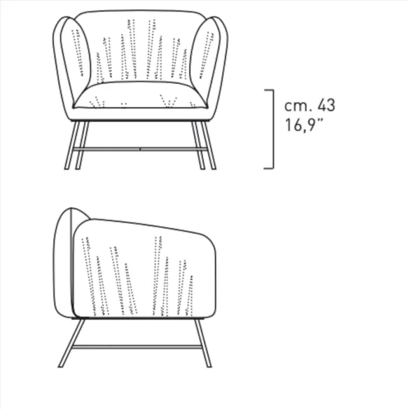 Fauteuil MyHome Jolie