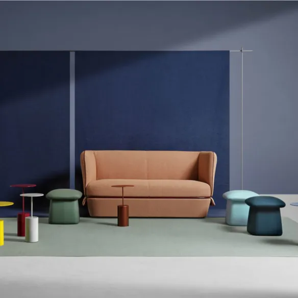 Pouf MyHome Bulè