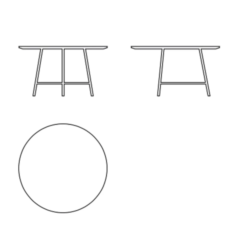 Table basse MyHome Boogie ø 55