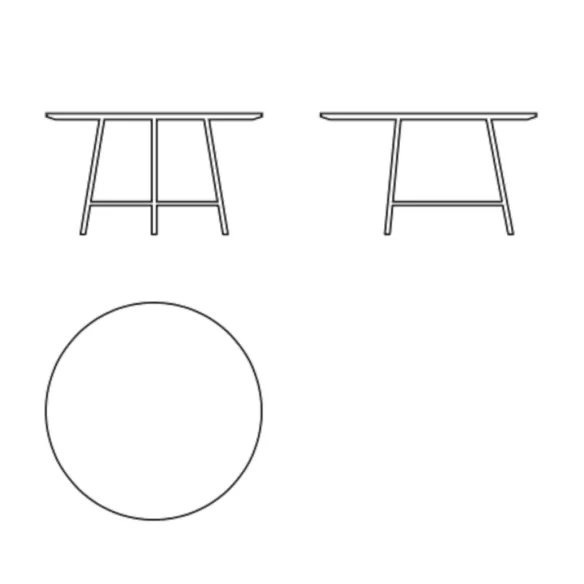 Kaffetisch MyHome Boogie ø 55