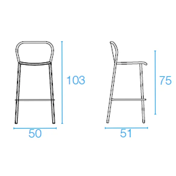 Tabouret Emu Darwin