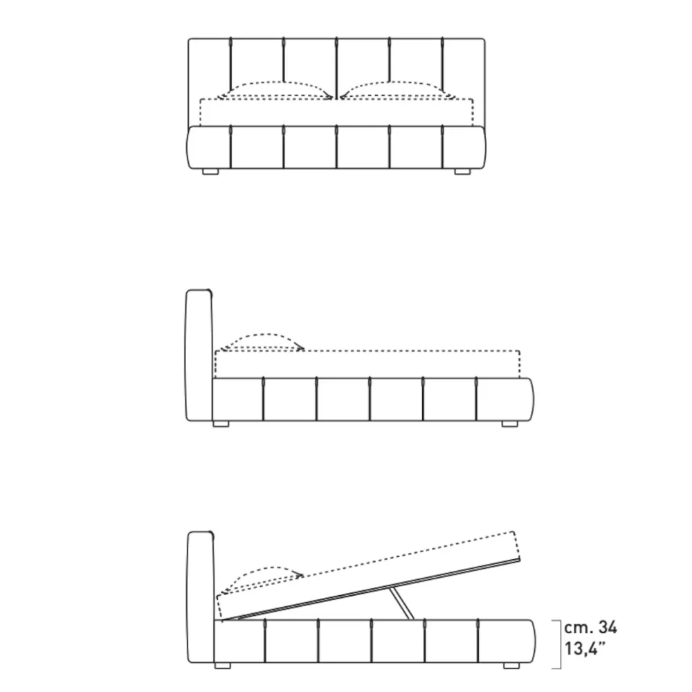 Bett MyHome Bend