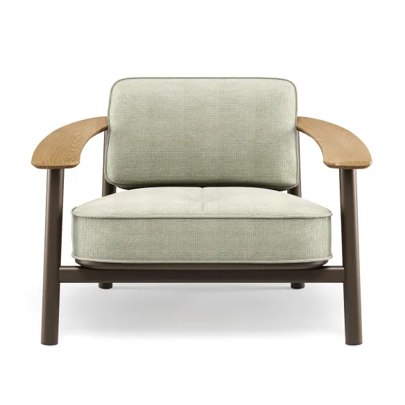 Sessel Emu Twins Alu-Teak