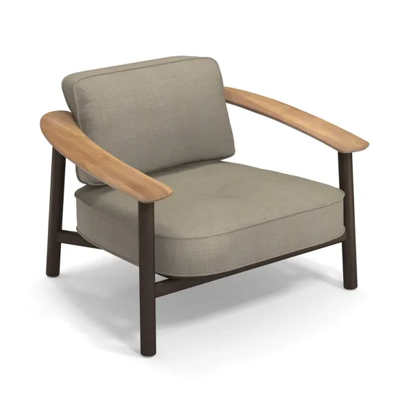 Armchair Emu Twins Alu-Teak