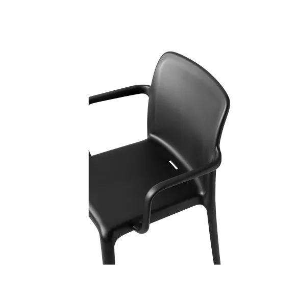 Chaise avec accoudoirs Connubia Bayo CB2119