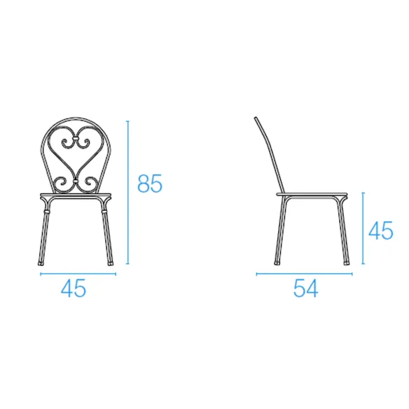 Chaise Emu Pigalle