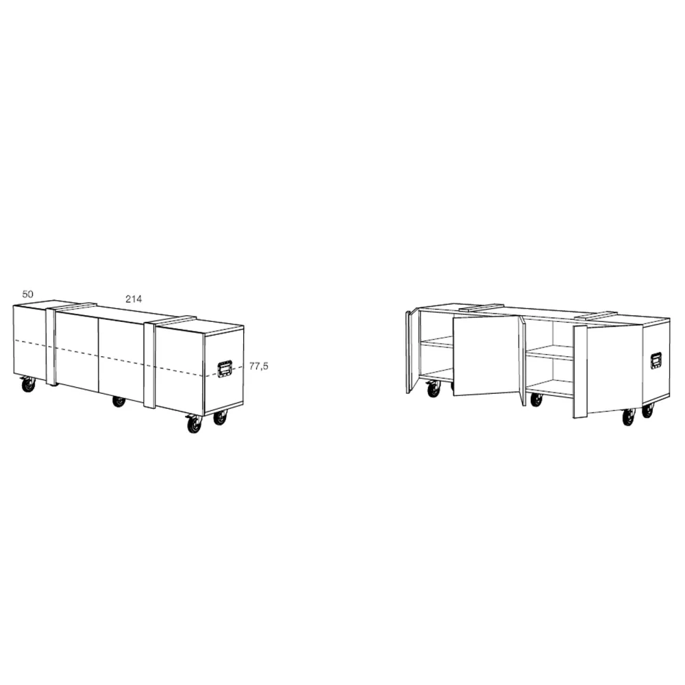 Buffet Minottiitalia Fragile