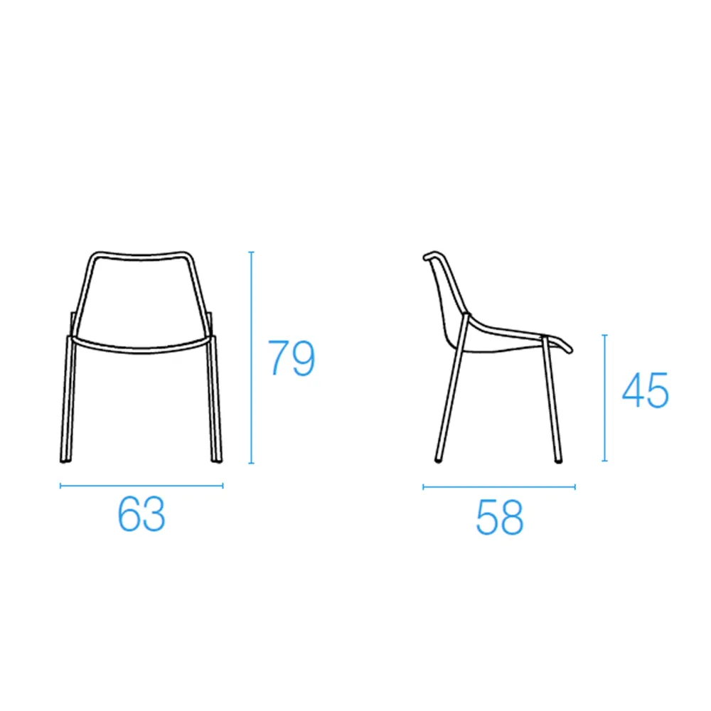 Chaise Emu Round