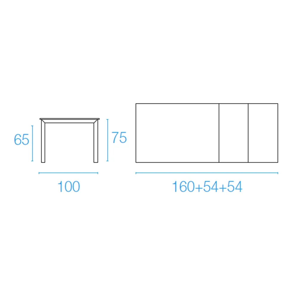 Extendable table Emu Round