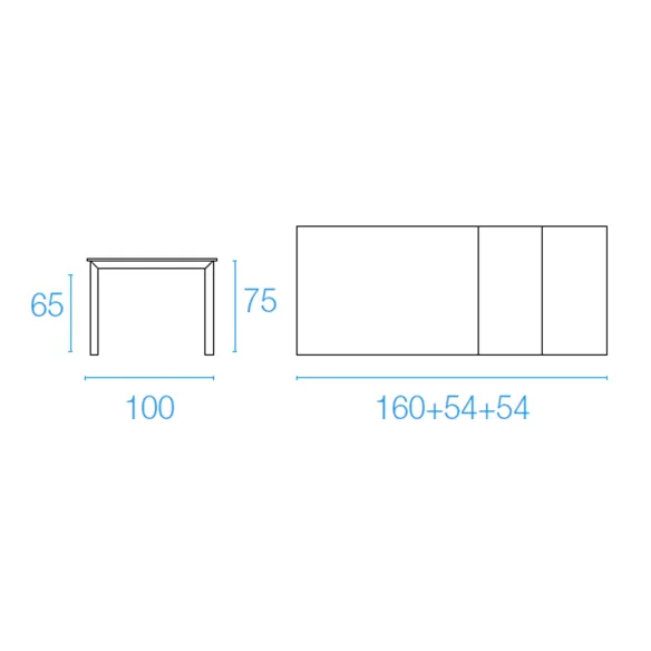Table extensible Emu Round