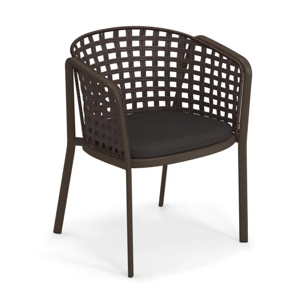 Poltroncina Alu-corda quadrato Emu Carousel