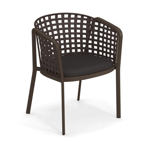 Poltroncina Alu-corda quadrato Emu Carousel