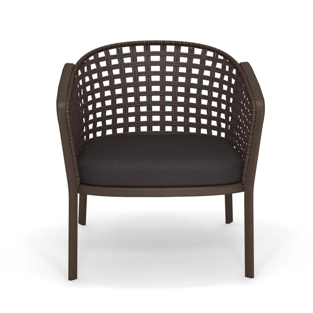 Fauteuil avec tissage carré Emu Carousel